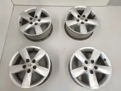 Автозапчастина б/у комплект коліс для nissan qashqai / qashqai +2 i (j10, nj10, jj10e) 1.5 dci посилання на oem iam 6,5jx16et40  