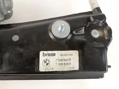 Second-hand car spare part passenger side right window regulator for bmw 6 (e63) 630 i oem iam references 51337008626  7008524