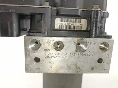 Peça sobressalente para automóvel em segunda mão abs por bmw 6 (e63) 630 i referências oem iam 3451677573001  0265236020