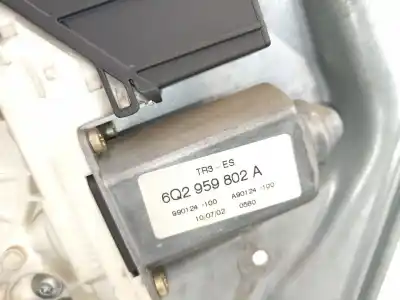 Second-hand car spare part driver left window regulator for seat ibiza iii (6l1) 1.9 tdi oem iam references 6q2 959 802 a  