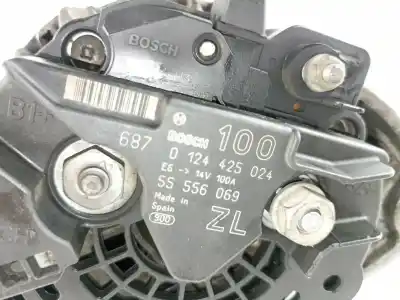 Second-hand car spare part alternator for opel astra h berlina 1.4 16v oem iam references 6204258 55556069 0124425024