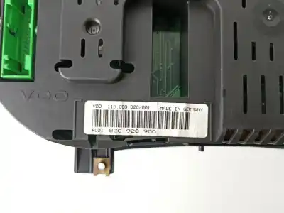 Peça sobressalente para automóvel em segunda mão quadrante por audi a2 (8z) 1.4 tdi (55kw) referências oem iam 8z0920900  110080020