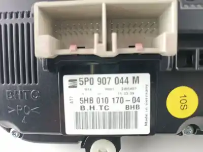 Автозапчасти б/у отопление / кондиционирование воздуха за seat leon (1p1) reference ссылки oem iam 5hb01017004  5p0907044m