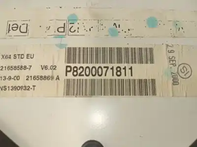 Second-hand car spare part dashboard for renault scénic i monospace (ja0/1_, fa0_) 1.9 dti (ja1u) oem iam references 8200071811  216588869a