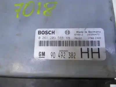 Автозапчасти б/у блок управления двигателем за opel omega b (v94) 2.5 v6 (f69, m69, p69) ссылки oem iam 90492382  0261203588