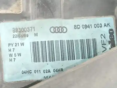 Second-hand car spare part left headlight for audi a4 b5 avant (8d5) 1.9 tdi oem iam references 8d0941003ak  89300371