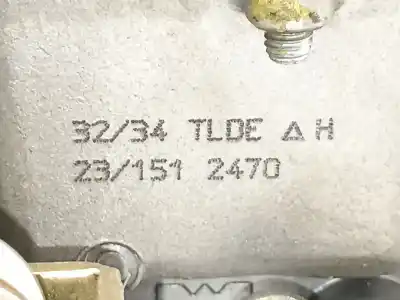 Pezzo di ricambio per auto di seconda mano carburatore per fiat tipo (160) 1.6 i.e. sx (i) riferimenti oem iam 7703912  3234tlde
