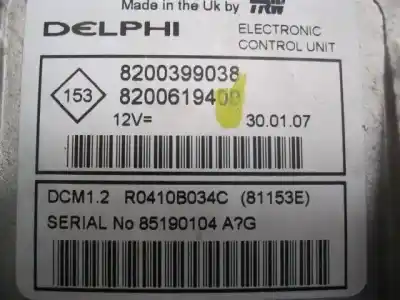 Автозапчасти б/у блок управления двигателем за renault clio iii (br0/1, cr0/1) 1.5 dci (br17, cr17) ссылки oem iam 8200399038 8200619409 r0410b034c Автозапчасти б/у блок управления двигателем за renault clio iii (br0/1, cr0/1) 1.5 dci (br17, cr17) ссылки oem iam 8200399038 8200619409 r0410b034c