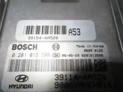 Second-hand car spare part ecu engine control for hyundai h100 2.5 td - d4cb (crdi) oem iam references 391144a520  0281013509