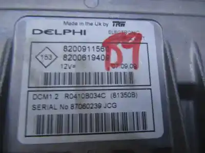 Second-hand car spare part ecu engine control for nissan note (e11, ne11) 1.5 dci oem iam references 8200911560 8200619409 r0410b034c