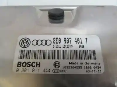 Second-hand car spare part ecu engine control for audi a4 b6 (8e2) 2.5 tdi oem iam references 8e0907401t  0281011444