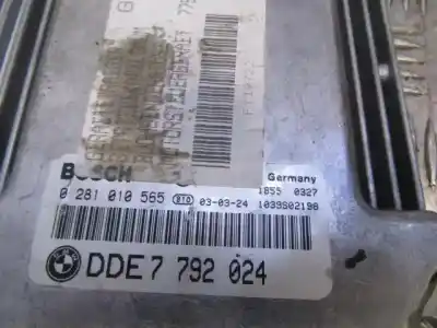 Second-hand car spare part ecu engine control for bmw 3 (e46) 320 d oem iam references 7792024  0281010565