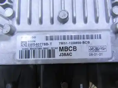 Автозапчасти б/у блок управления двигателем за ford focus ii (da_, hcp, dp) 1.8 tdci ссылки oem iam 7m5112a650bcb  5ws40778bt