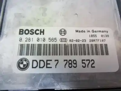 Second-hand car spare part ecu engine control for bmw 3 compact (e46) 320 td oem iam references 7789572  0281010565