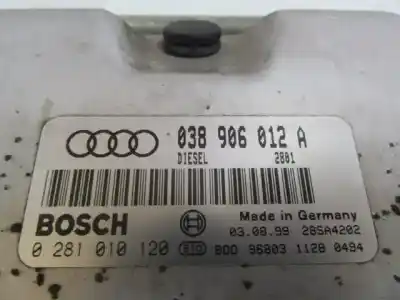 Автозапчастина б/у ебу контролер двигуна для audi a3 (8l1) 1.9 tdi посилання на oem iam 038906012a  0281010120