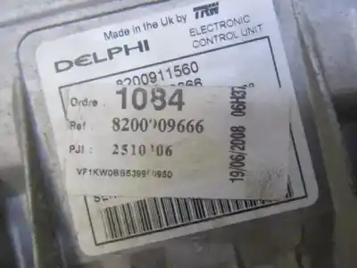 Автозапчасти б/у блок управления двигателем за renault kangoo / grand kangoo ii (kw0/1_) 1.5 dci 85 (kw0k, kw0l, kw0b) ссылки oem iam 8200909666  8200911560