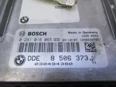 Автозапчастина б/у ебу контролер двигуна для bmw x3 (e83) xdrive 20 d посилання на oem iam 8506373  0281016065