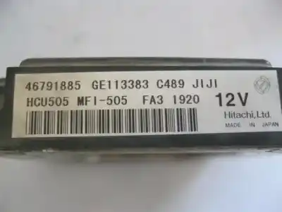 Автозапчастина б/у ебу контролер двигуна для fiat stilo (192_) 1.8 16v (192axc1a, 192bxc1a) посилання на oem iam 46791885  ge113383