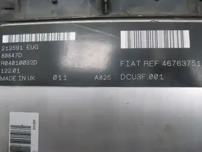 Second-hand car spare part ecu engine control for fiat punto a oem iam references 46763751  r04010032d