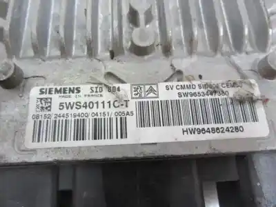Автозапчастина б/у ебу контролер двигуна для citroen c2 (jm_) 1.4 hdi посилання на oem iam 9648624280  5ws40111ct