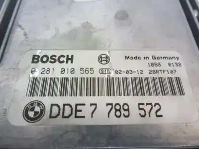 Tweedehands auto-onderdeel ecu motorcontroller voor bmw 3 compact (e46) 320 td oem iam-referenties 7789572  0281010565