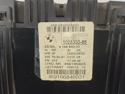 Peça sobressalente para automóvel em segunda mão quadrante por bmw serie 3 berlina (e90) 320d referências oem iam 9166846 102535086 1025350