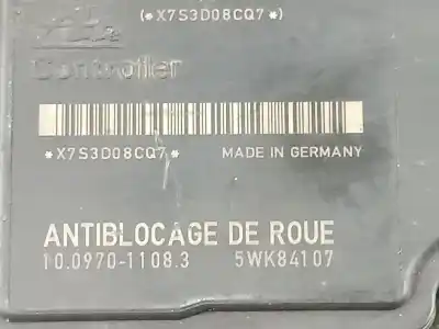 Pezzo di ricambio per auto di seconda mano abs per citroen c3 i (fc_, fn_) 1.4 hdi riferimenti oem iam 9651412080 5wk84107 10020700114