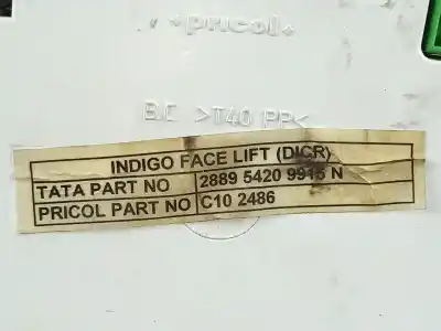 Peça sobressalente para automóvel em segunda mão quadrante por tata indigo 1.4 referências oem iam 288954209915  c102486