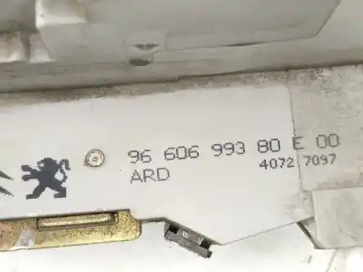Pièce détachée automobile d'occasion serrure de porte arrière droite pour peugeot 407 sw (6e_) 2.0 hdi 135 références oem iam 9660699380 40727097 9660699380e00