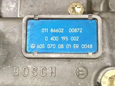 Pezzo di ricambio per auto di seconda mano pompa diniezione per mercedes-benz clase e (w210) berlina 250 td (605962) riferimenti oem iam a6050700801 0400195002 6050700801