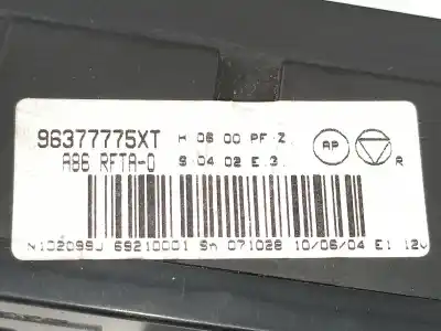 Автозапчасти б/у отопление / кондиционирование воздуха за citroen c2 (jm_) 1.4 hdi ссылки oem iam 96377775xt 6451ry 