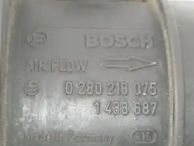 Second-hand car spare part flowmeter for bmw serie 3 compact (e46) 316 ti oem iam references 1438687 13621438687 0280218075