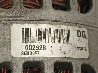 Pièce détachée automobile d'occasion alternateur pour peugeot 307 (3a/c) 1.6 16v références oem iam 5705fa 9649611780 sg9b067