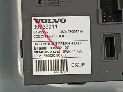 Автозапчасти б/у регулятор стекла переднего правого за volvo s40 ii (544) 2.4 ссылки oem iam 8679081  30739011