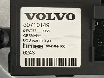 Автозапчастина б/у регулятор скла заднього правого для volvo s40 ii (544) 2.4 посилання на oem iam 992674101  30710149