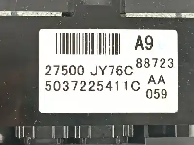 Pièce détachée automobile d'occasion commande de chauffage / climatisation pour renault koleos privilege références oem iam 27500jy76c  5037225411c