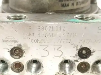 Peça sobressalente para automóvel em segunda mão abs por renault koleos privilege referências oem iam 47660jy72b  