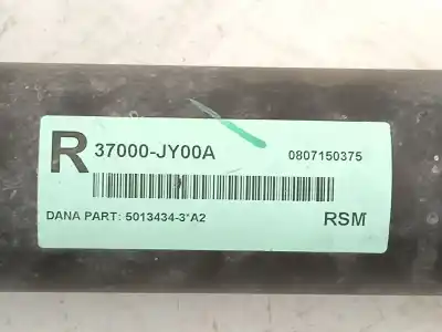 Pezzo di ricambio per auto di seconda mano trasmissione centrale per renault koleos privilege riferimenti oem iam 37000jy00a  