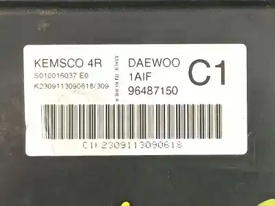 Second-hand car spare part ecu engine control for daewoo tacuma (u100) 1.6 oem iam references 96487150  s010016037e0