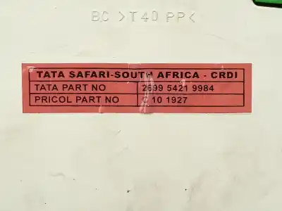 Автозапчастина б/у панель інструментів для tata safari (42_fd) 3.0 d 4x4 посилання на oem iam 269954219984  