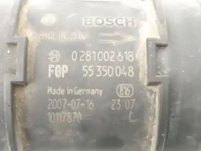 Second-hand car spare part flowmeter for opel combo tour 1.3 cdti 16v oem iam references 55350048  0281002618