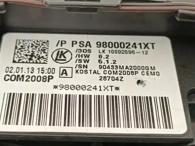 Gebrauchtes Autoersatzteil sauberer befehl zum peugeot 508 i (8d_) 1.6 hdi oem-iam-referenzen 98000241xt  