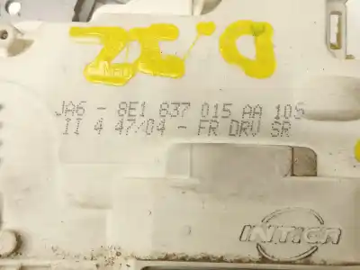 Автозапчастина б/у замок передніх дверей лівий для audi a4 b7 (8ec) 2.0 tdi 16v посилання на oem iam 8e1837015aa  