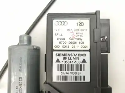 Автозапчасти б/у регулятор стекла переднего правого за audi a4 b7 (8ec) 2.0 tdi 16v ссылки oem iam 8e0837462c 8e1959802b 5wk47006fbf