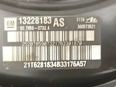Автозапчастина б/у гальмівний серво для opel insignia a (g09) 2.0 cdti (68) посилання на oem iam 13228183  360573521
