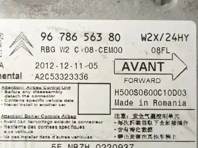 Second-hand car spare part airbag kit for peugeot 508 i (8d_) 1.6 hdi oem iam references 98030610ze  