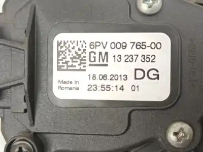 Автозапчастина б/у педальний потенціометр для opel insignia a (g09) 2.0 cdti (68) посилання на oem iam 13237352  6pv00976500