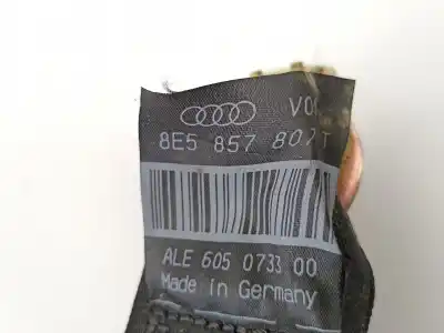 Автозапчасти б/у центральный задний ремень безопасности за audi a4 b7 (8ec) 2.0 tdi 16v ссылки oem iam 8e5857807t  