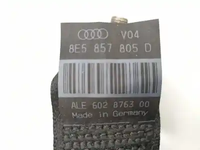 Автозапчасти б/у задний левый ремень безопасности за audi a4 b7 (8ec) 2.0 tdi 16v ссылки oem iam 8e5857805d  