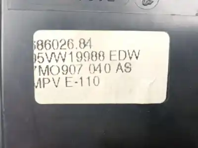 Автозапчасти б/у отопление / кондиционирование воздуха за ford galaxy i (wgr) 1.9 tdi ссылки oem iam 95vw19988edw 7m0907040as 